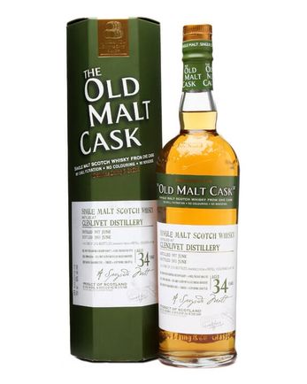 Glenlivet 1977 34 ans Old Malt Cask #7192 Douglas Laing