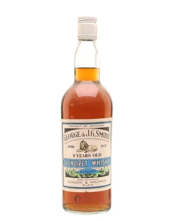 Glenlivet 8 ans Smith's Label Bottled 1960s Gordon & Macphail