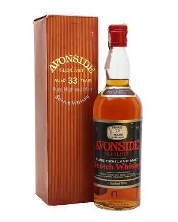 Avonside Glenlivet 1938 33 ans Sherry Cask Gordon & Macphail