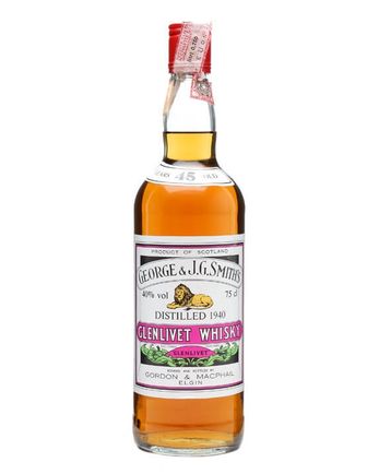 Glenlivet 1940 45 ans Gordon & Macphail