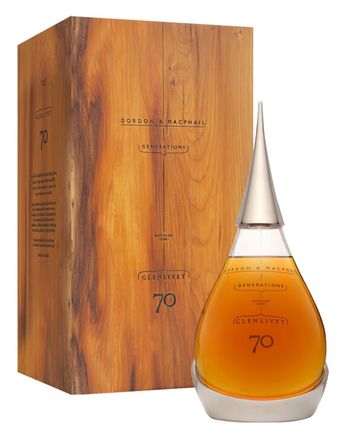 Glenlivet 1940 70 ans Tear Decanter 2nd Edition Gordon & Macphail