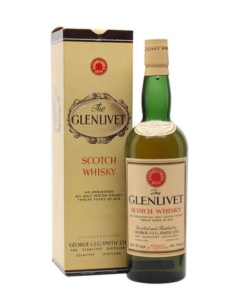Glenlivet 12 ans Bottled 1960s