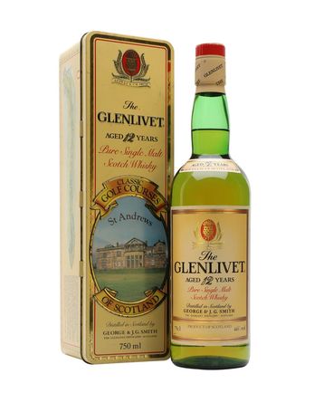 Glenlivet 12 ans St. Andrews Tin