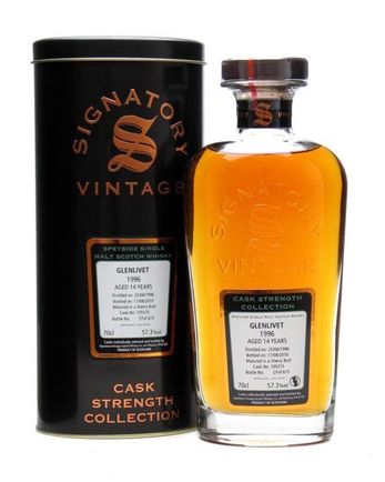 Glenlivet 1996 14 ans Sherry Butt #105515 Signatory
