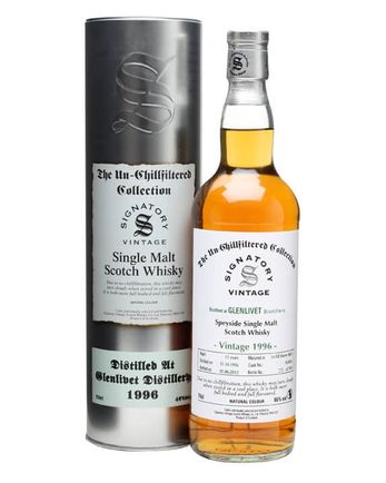 Glenlivet 1996 15 ans Sherry Butt #163416 Signatory Un-Chillfiltered Collection