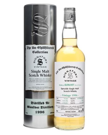 Glenlivet 1996 16 ans Sherry Butt 79236 Signatory Un-Chillfiltered