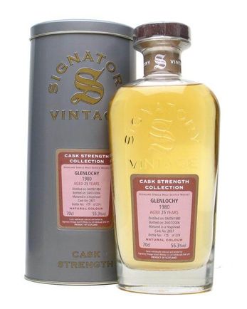 Glenlochy 1980 25 ans Signatory Cask Strength Collection
