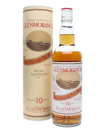 Glenmorangie Cask Strength 10 ans white label