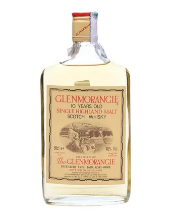Glenmorangie 10 ans Flat Bottle Bottled 1990s