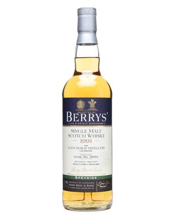 Glen Moray 1991 20 ans Cask #5654 Berry Bros and Rudd