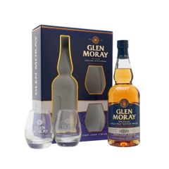 Glen Moray Port Cask Finish / Glass Set