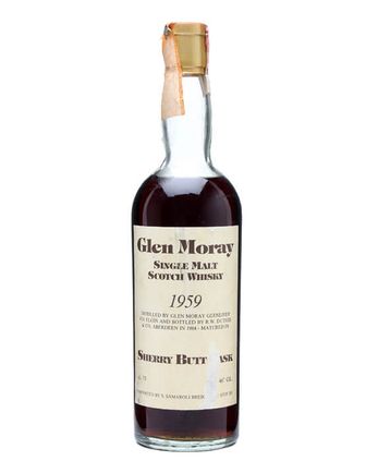 Glen Moray 1959 25 ans Sherry Butt Cask Samaroli