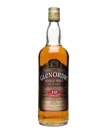Glenordie 12 ans Bottled 1980's