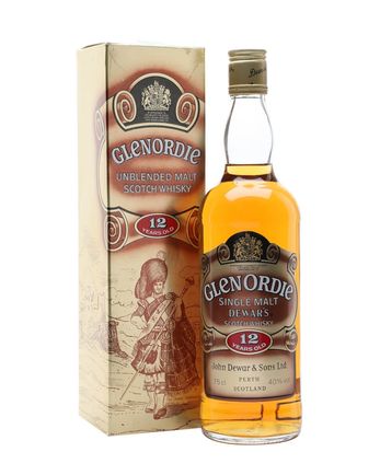 Glenordie 12 ans Bottled 1980's 75cl