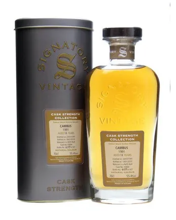 Cambus 1991 18 ans Signatory