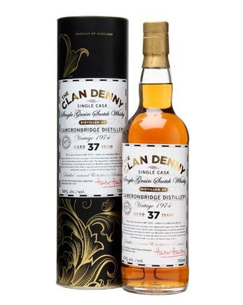 Cameronbridge 1974 37 ans Bourbon Cask HH7251 Clan Denny
