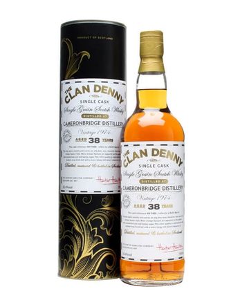Cameronbridge 1974 38 ans Cask #HH9488 Clan Denny