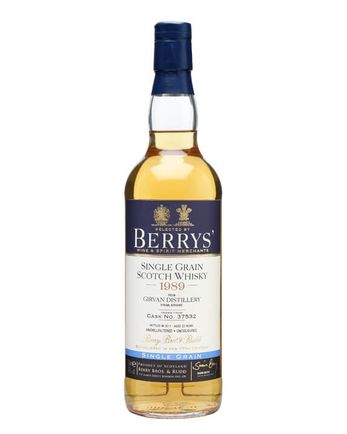 Girvan 1989 22 ans Cask #37532 Berry Bros & Rudd