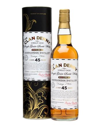 Invergordon 1966 45 ans Bourbon Cask HH7254 Clan Denny