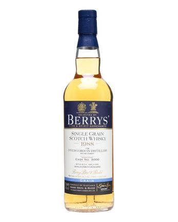 Invergordon 1988 24 ans Cask #9000 Berry Bros Berry Bros & Rudd