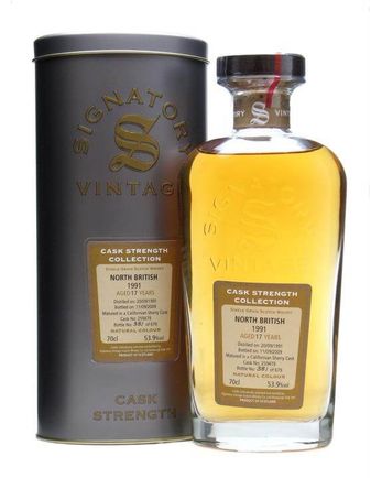 North British 1991 17 ans Californian Sherry Cask Signatory