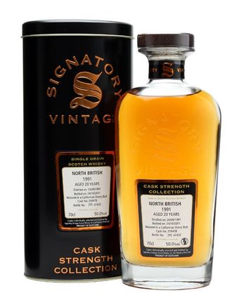 North British 1991 20 ans Californian Sherry Cask Signatory