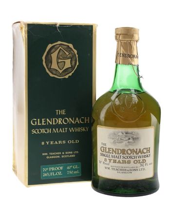 Glendronach 8 ans Bottled 1970's