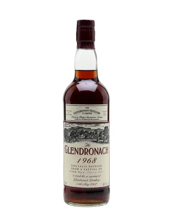 Glendronach 1968 Reopening of Distillery 2002