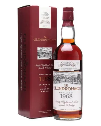 Glendronach 1968 25 ans ANA Sherry Cask# 1