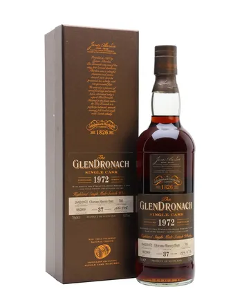Glendronach 1972 37 ans Oloroso Sherry Butt #705