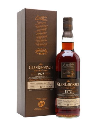 Glendronach 1972 40 ans Sherry Cask