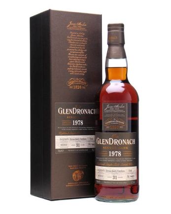 Glendronach 1978 31 ans Oloroso Puncheon #1040