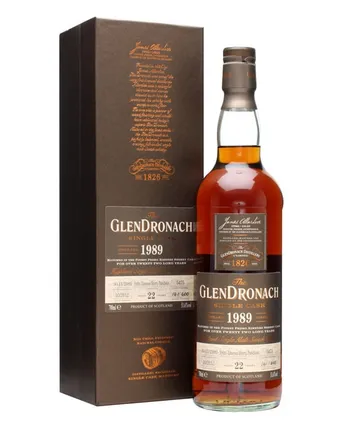 Glendronach 1989 22 ans Pedro Ximenez Puncheon #5475