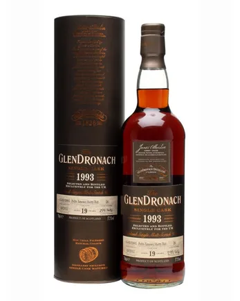 Glendronach 1993 19 ans Pedro Ximenez Butt #26