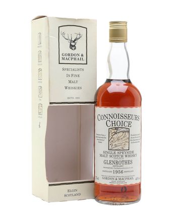 Glenrothes 1956 30 ans Connoisseurs Choice Gordon & Macphail