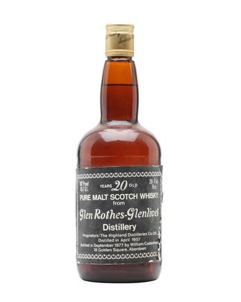 Glenrothes 1957 20 ans Cadenhead's