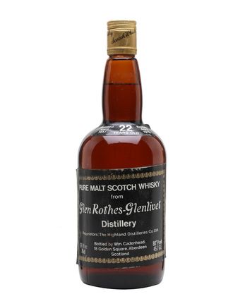 Glenrothes Glenlivet 1957 22 ans Cadenhead's