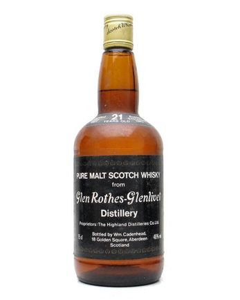 Glenrothes 1961 21 ans Cadenhead's