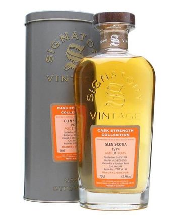 Glen Scotia 1974 31 ans Signatory Cask Strength Collection