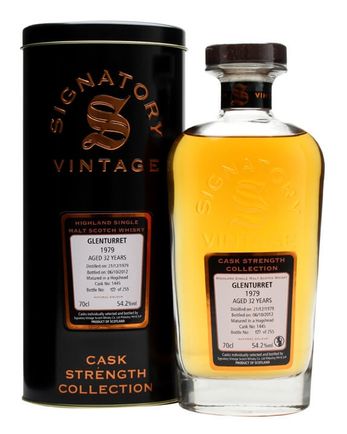 Glenturret 1979 32 ans Cask #1445 Signatory Cask Strength Collection