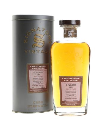 Glenturret 1985 22 ans Signatory Cask Strength Collection