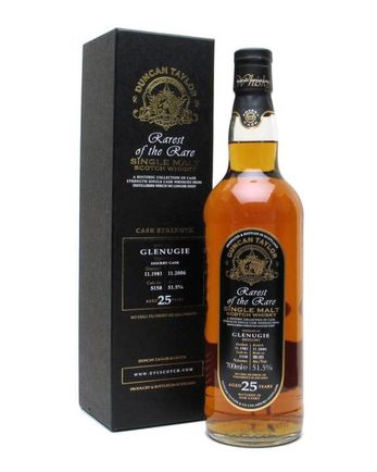 Glenugie 1981 25 ans 51.5 Sherry Cask Duncan Taylor Rarest of the Rare