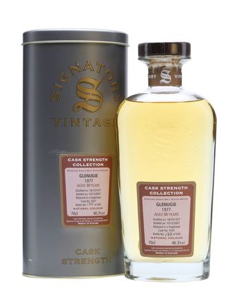 Glenugie 1977 30 ans Signatory Cask Strength Collection