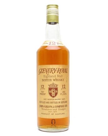 Glenury Royal 12 ans Bottled 1970s