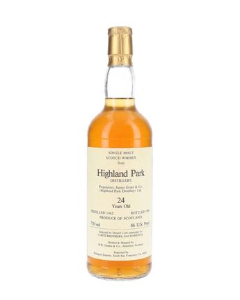 Highland Park 1962 24 ans Independent Bottling