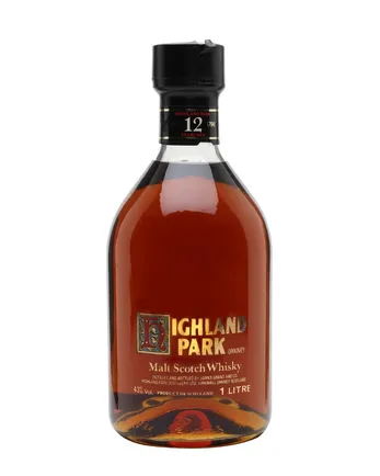 Highland Park 12 ans Screenprinted Label