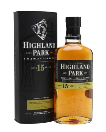 Highland Park 15 ans Flat Bottle