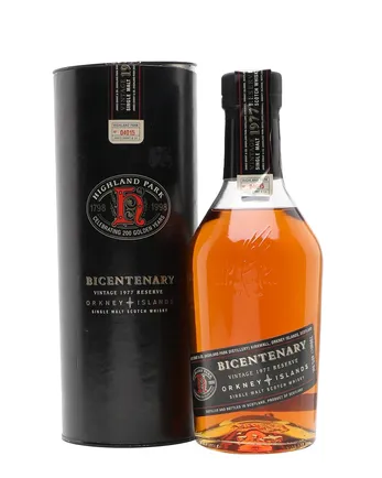 Highland Park 1977 21 ans Bicentenary