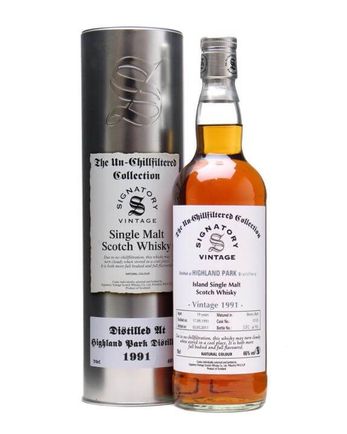 Highland Park 1991 19 ans Un Chillfiltered Sherry Signatory Un-Chillfiltered Collection