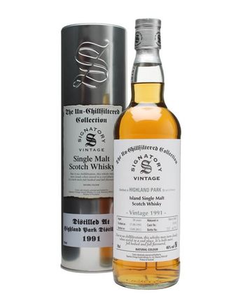 Highland Park 1991 20 ans Cask #15118 Signatory Un-Chillfiltered Collection